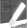 EL608 Rechargeable Infrared Motion Sensor Wall LED Night Light Torch – Cool White