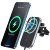 CHOETECH T200F-201 15W MagLeap Magnetic Wireless Car Charger Holder with Cable – 1.5m