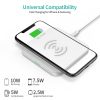 CHOETECH T511BW Qi Certified Fast Wireless Charging Pad – White