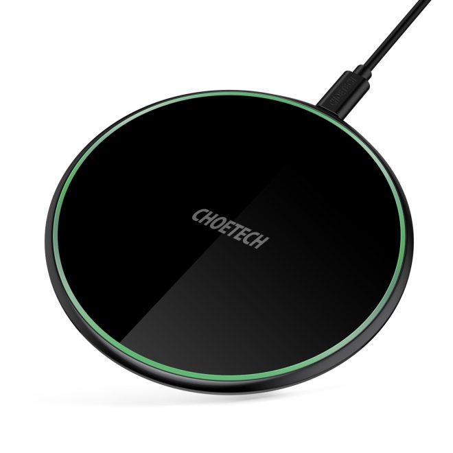 T559-F 15W Wireless Charging Pad with AC Adapter