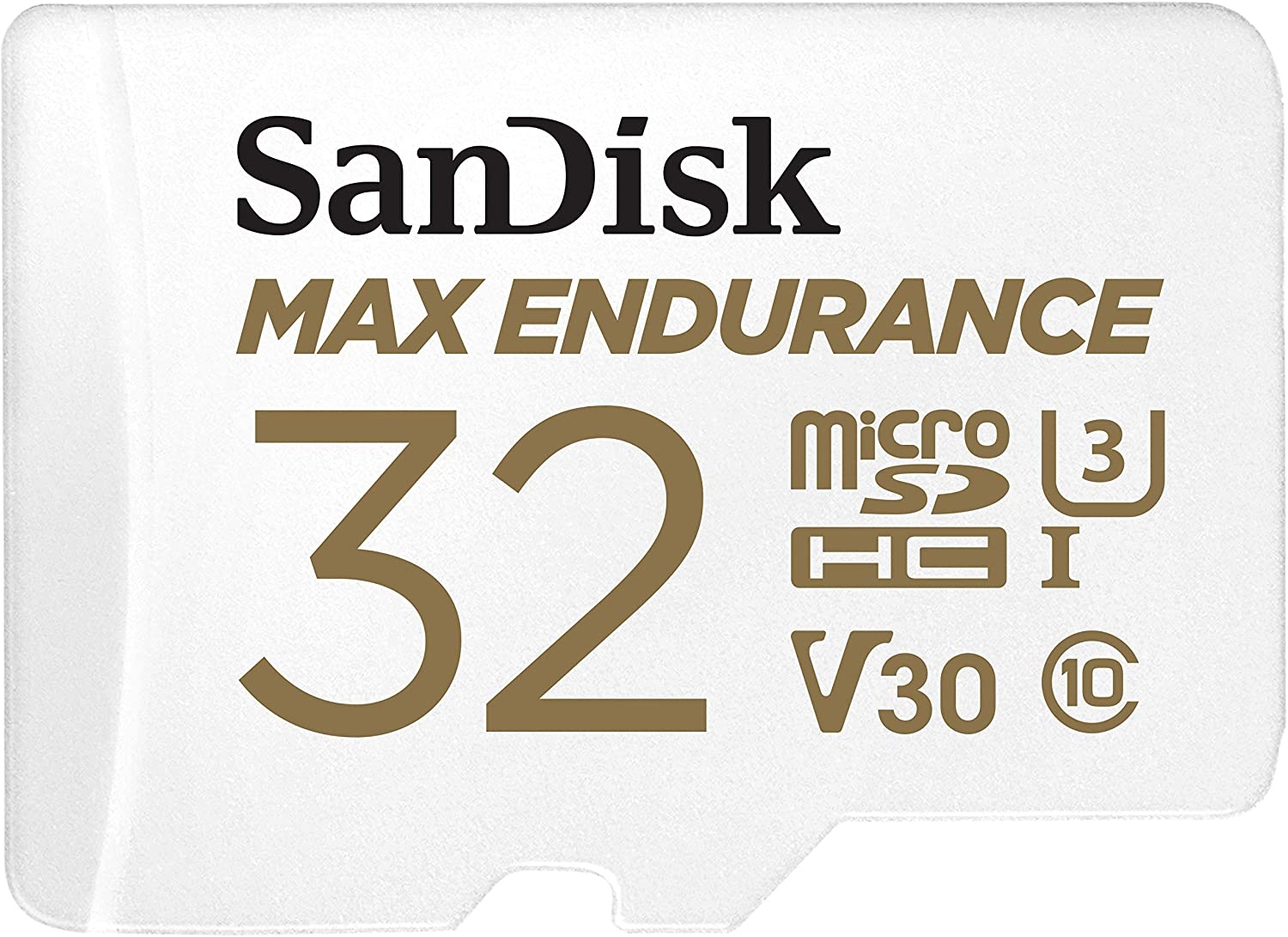 Sandisk Max Endurance Microsdhc Card SQQVR (15 000 HRS) UHS-I C10 U3 V30 100MB/S R 40MB/S W SD Adaptor SDSQQVR-GN6IA – 32GB