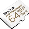 Sandisk Max Endurance Microsdhc Card SQQVR (15 000 HRS) UHS-I C10 U3 V30 100MB/S R 40MB/S W SD Adaptor SDSQQVR-GN6IA – 64GB
