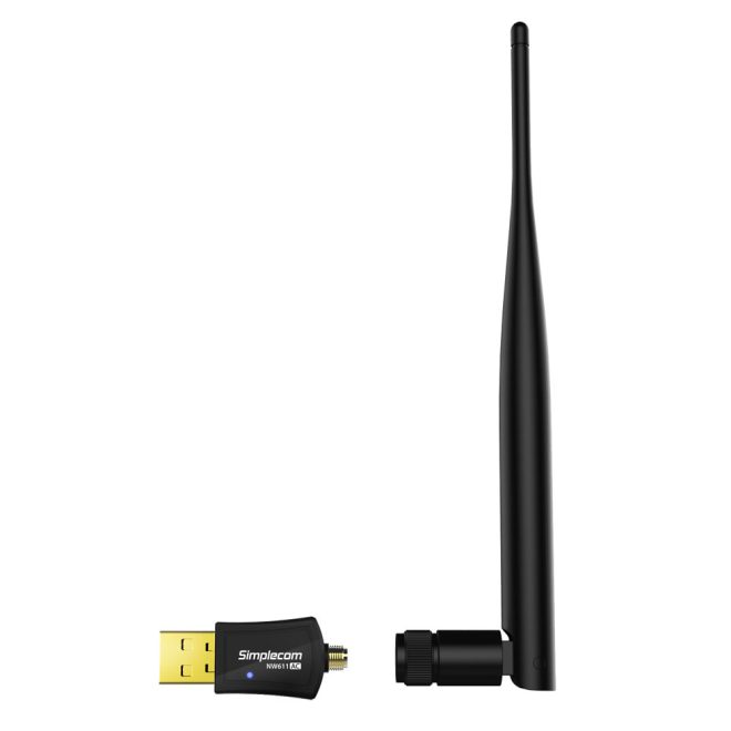 NW611 AC600 WiFi Dual Band USB Adapter with 5dBi High Gain Antenna