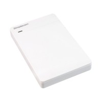 Simplecom SE203 Tool Free 2.5″ SATA HDD SSD to USB 3.0 Hard Drive Enclosure – White