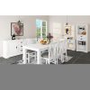 Laelia Dining Table Chair Acacia Wood Coastal Furniture – White – 9