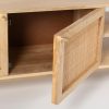 Martina ETU Entertainment TV Unit Solid Mango Wood Rattan Furniture – 147x40x50 cm
