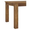 Birdsville Dining Table Solid Mt Ash Wood Home Dinner Furniture – Brown – 190x100x76 cm