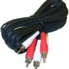 2-RCA Male To Male Dual 2RCA Cable, 2 RCA Stereo Audio Cord Connector – 1.5m