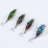 4x Popper Poppers 5cm Fishing Lure Lures Surface Tackle Fresh Saltwater