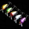 5x 3cm Popper Crank Bait Fishing Lure Lures Surface Tackle Saltwater