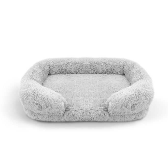 Pet Dog Comfort Bed Plush Bed Comfortable Nest Removable cleaning Kennel – L