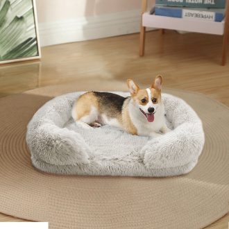 Pet Dog Comfort Bed Plush Bed Comfortable Nest Removable cleaning Kennel