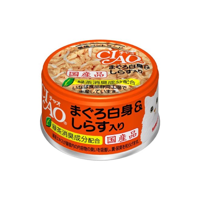 Canned Jelly For Cat White Meat Tuna With Whitebait 85G X24