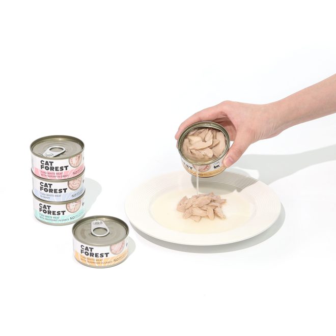 Classic Tuna White Meat With Seabream In Gravy Cat Canned Food 85G X 24