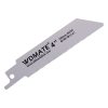 5x Reciprocating Saw Blade Soft Metal 100mm 4” 24TPI Bimetal WDMATE