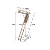 Attic Loft Ladder – 2200 to 2700 mm