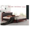 PU Leather Bed Frame – KING, Brown