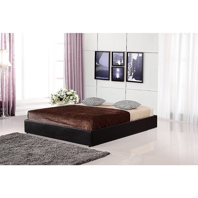 PU Leather Bed Ensemble Frame – DOUBLE