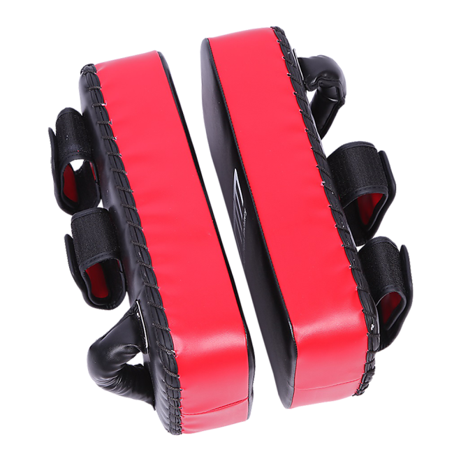 Thai Pads Kickboxing Punching Boxing Shield – Red and Black