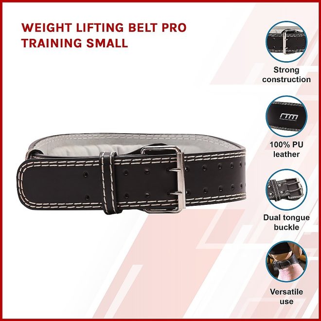 Weight Lifting Belt Pro Training Small
