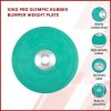 PRO Olympic Rubber Bumper Weight Plate – 10 KG