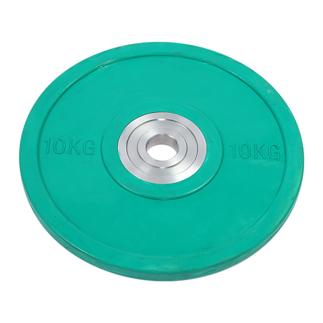 PRO Olympic Rubber Bumper Weight Plate – 10 KG