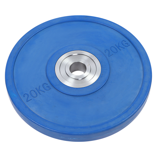 PRO Olympic Rubber Bumper Weight Plate – 20 KG