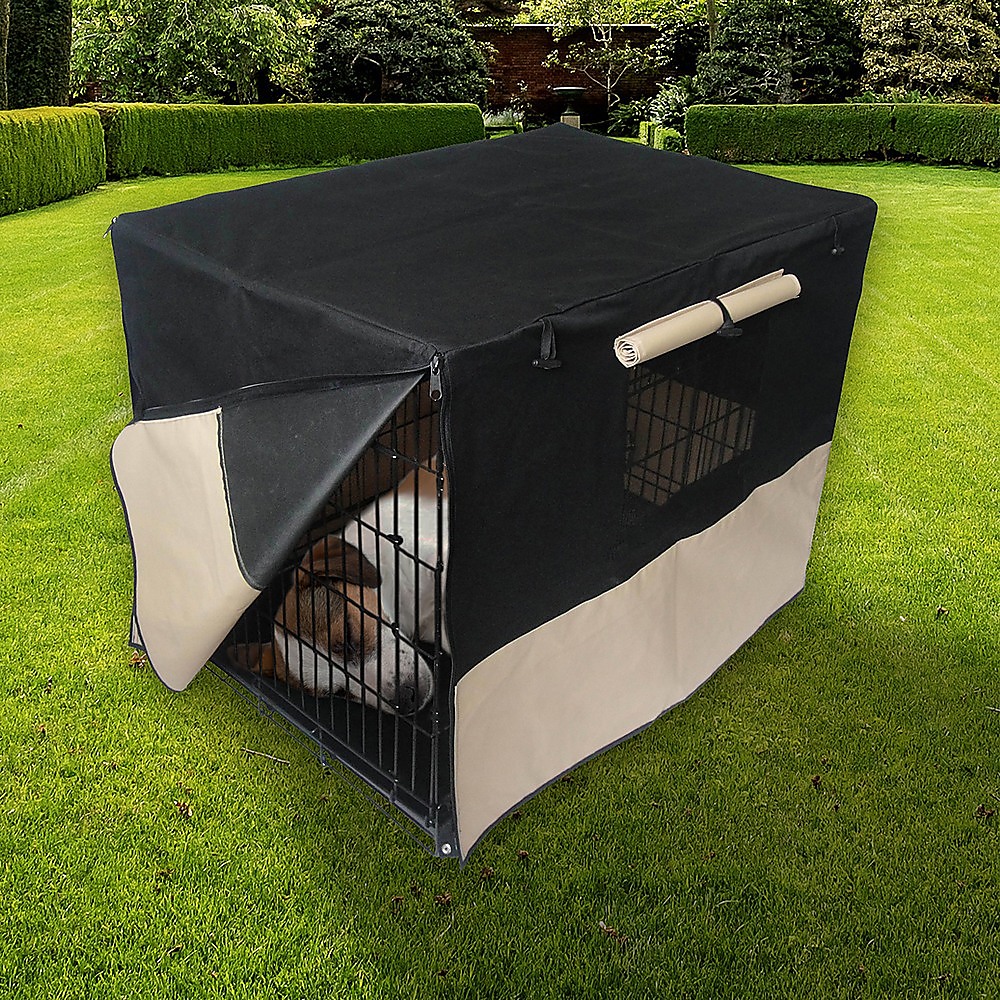 36″ Pet Dog Crate with Waterproof Cover
