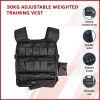 30Kg Adjustable Weighted Training Vest