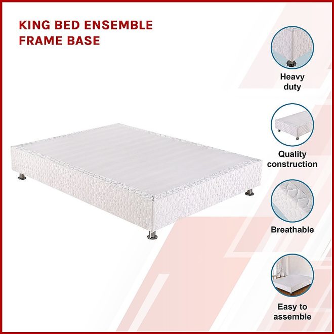 Bed Ensemble Frame Base – KING