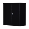 Two-Door Shelf Office Gym Filing Storage Locker Cabinet Safe – 90 x 85 x 40 cm