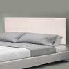 Linen Fabric Bed Headboard Bedhead – QUEEN, Beige