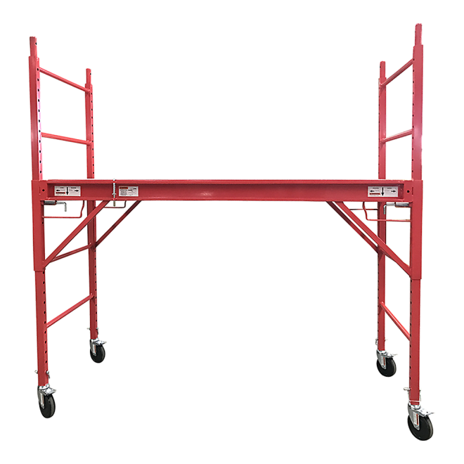 Mobile Safety High Scaffold / Ladder Tool -450KG – Red