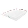 25cm Gel Memory Foam Mattress – Dual-Layered – CertiPUR-US Certified – QUEEN