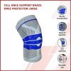 Full Knee Support Brace Knee Protector – Large