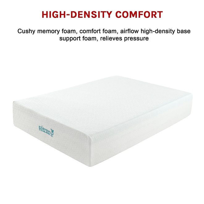 Palermo Mattress 30cm Memory Foam Green Tea Infused CertiPUR Approved – DOUBLE