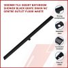 Tile Insert Shower Bathroom Grate Drain w/Centre outlet Floor Waste – 1200 x 70 x 20 mm, Black