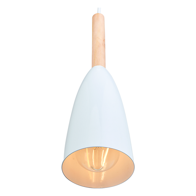 Pendant Lighting Kitchen Lamp Modern Pendant Light Bar Wood Ceiling Lights – White