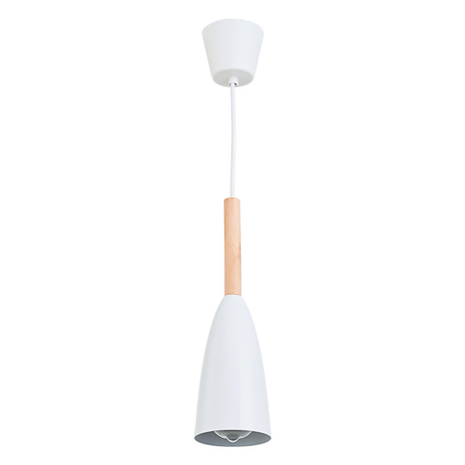 Pendant Lighting Kitchen Lamp Modern Pendant Light Bar Wood Ceiling Lights – White