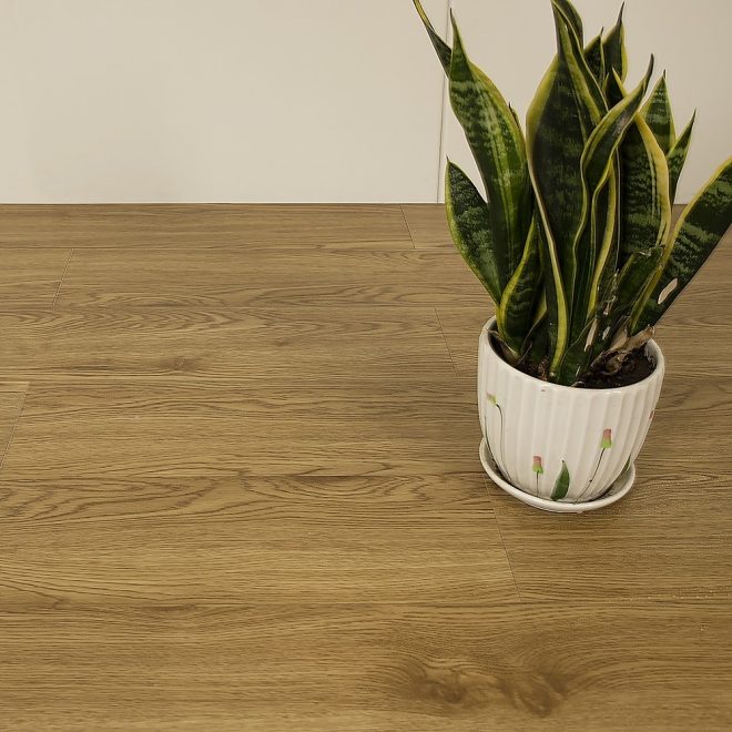 Vinyl Floor Tiles Self Adhesive Flooring Wood Grain 16 Pack 2.3SQM – Elm