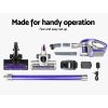 Devanti Cordless 150W Handstick Vacuum Cleaner – Purple and Grey