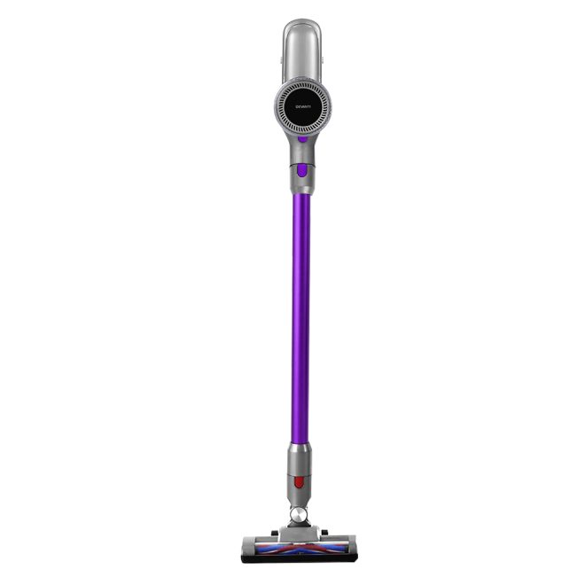 Devanti Handheld Vacuum Cleaner Cordless Bagless Stick Handstick Car Vac 2-Speed – Purple and Grey