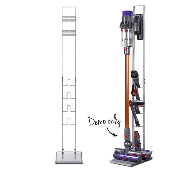 Artiss Freestanding Vacuum Stand Rack For Dyson Handheld Cleaner V6 V7 V8 V10 V11 – Silver