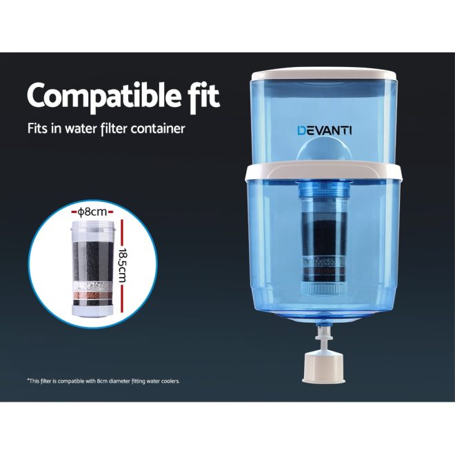 6-Stage Water Cooler Dispenser Filter Purifier System Ceramic Carbon Mineral Cartridge – 1