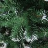 Jingle Jollys Christmas Tree Xmas Trees Decorations Snowy Tips – 7ft – 1250 Tips
