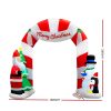 3M Christmas Inflatable Archway with Santa Xmas Decor LED