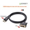 UGREEN DP male to DVI male cable (10221) – 2m