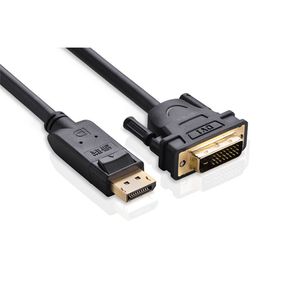UGREEN DP male to DVI male cable (10221) – 5M