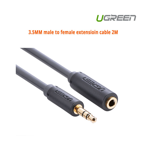UGREEN 3.5MM male to female extensioin cable – 2m