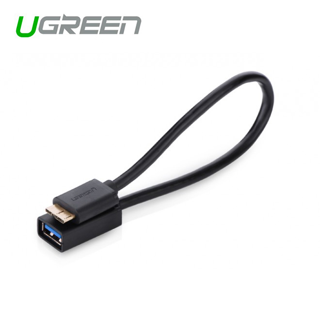 UGREEN Micro USB 3.0 OTG Cable For Samsung Note 3/S4/S5 – Black